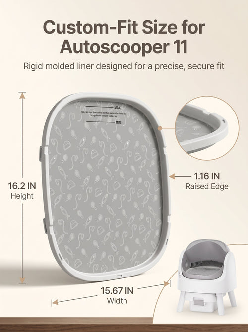 Smart Scooper Max litter Base Bed – 2 Pack