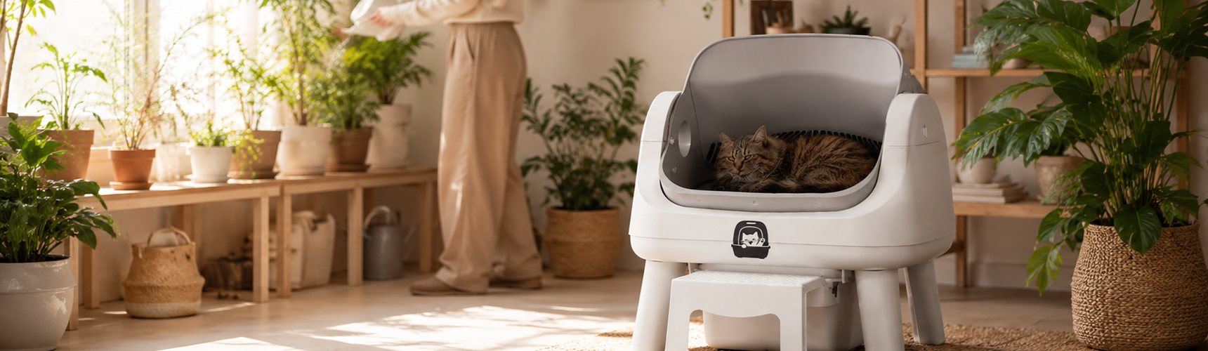 The cleanest, most hygienic way to live with cats