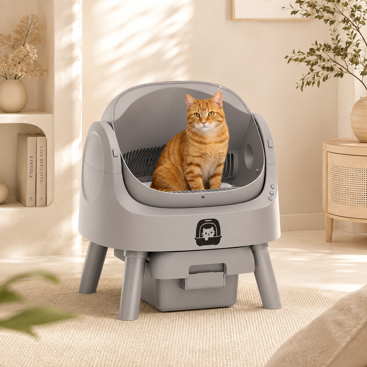 Smart Scooper Max Cat Litter Box